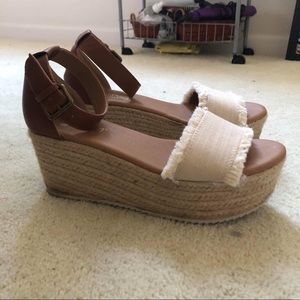 Size 6.5 Espadrille Platforms